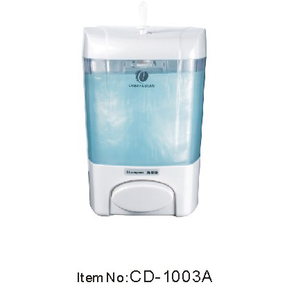 800ML手动皂液器(白色+透明) 给皂器
